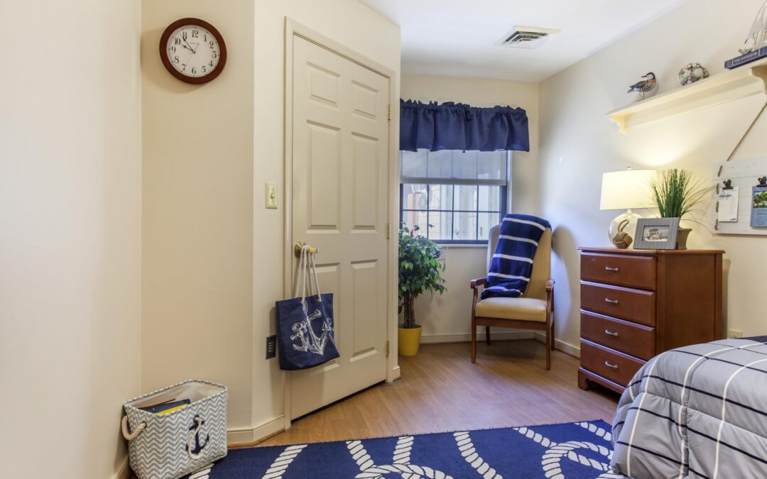 bedroom at Charter Senior Living of Columbia