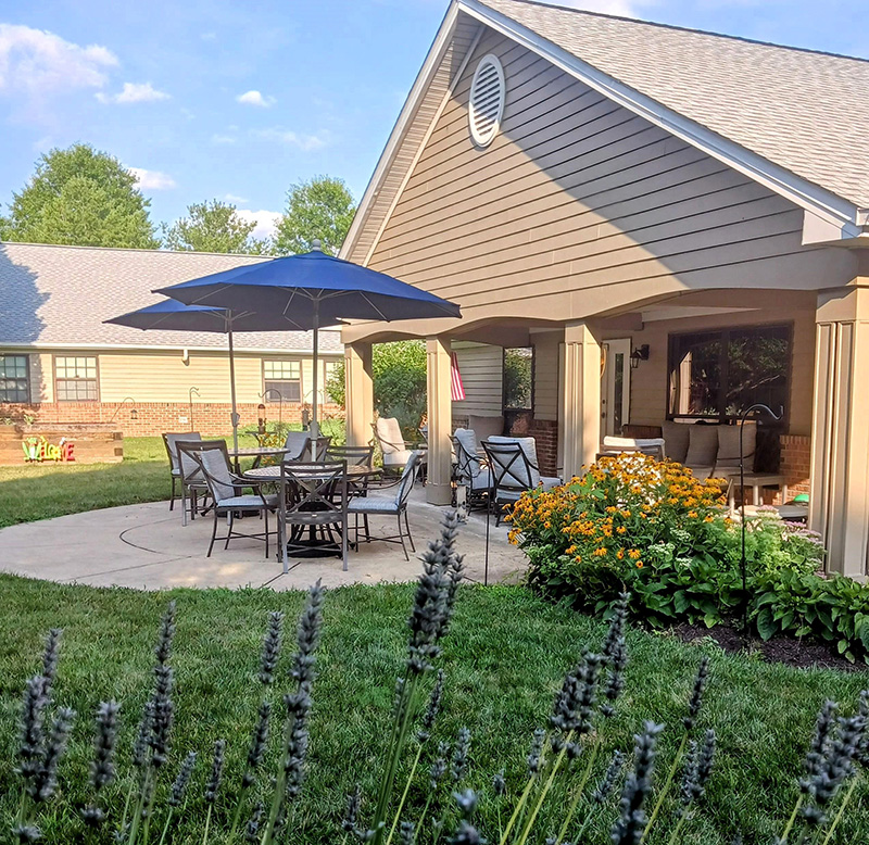 community patio